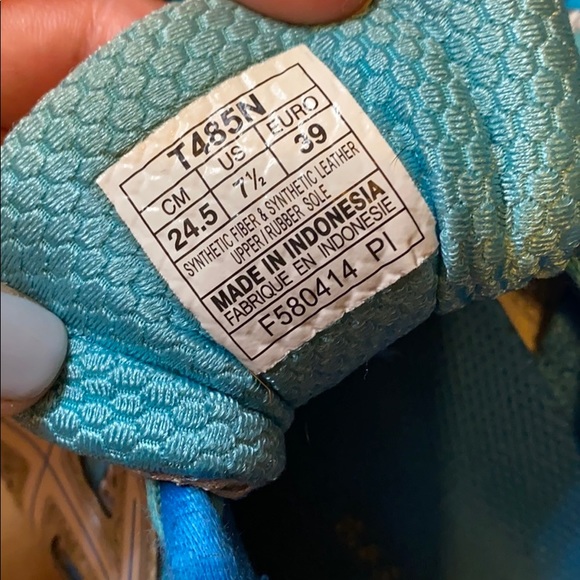 ASICS gel nimbus 16- lightly worn size 7 1/2 - Picture 3 of 5